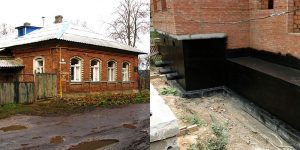 Гидроизоляция фундамента построенного дома