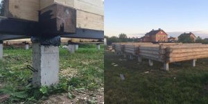 Фундамент на железобетонных сваях для частного дома
