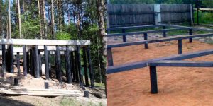 Устройство и возведение свайного фундамента своими руками